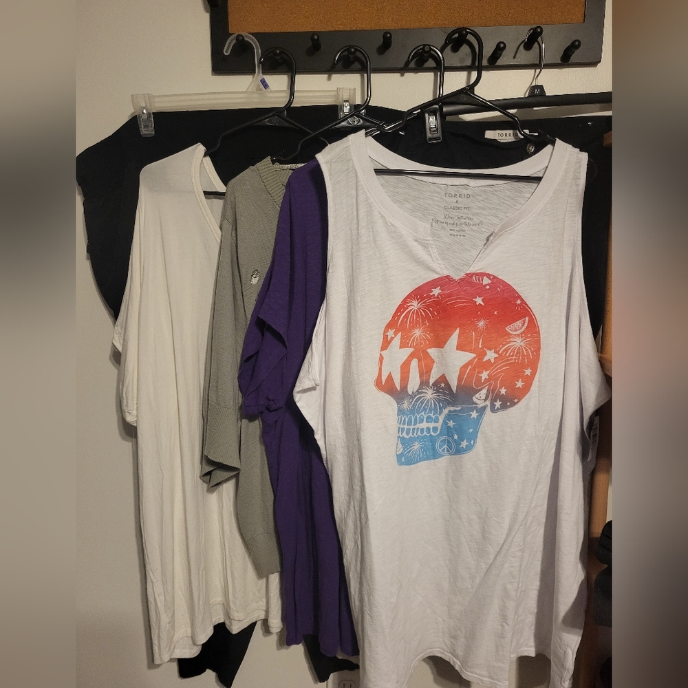 Torrid 6x Bundle Of 6 Items Including Tops, Jeans, Pants, Shorts Size 30